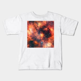 Deep Outer Space Pattern 12 Kids T-Shirt